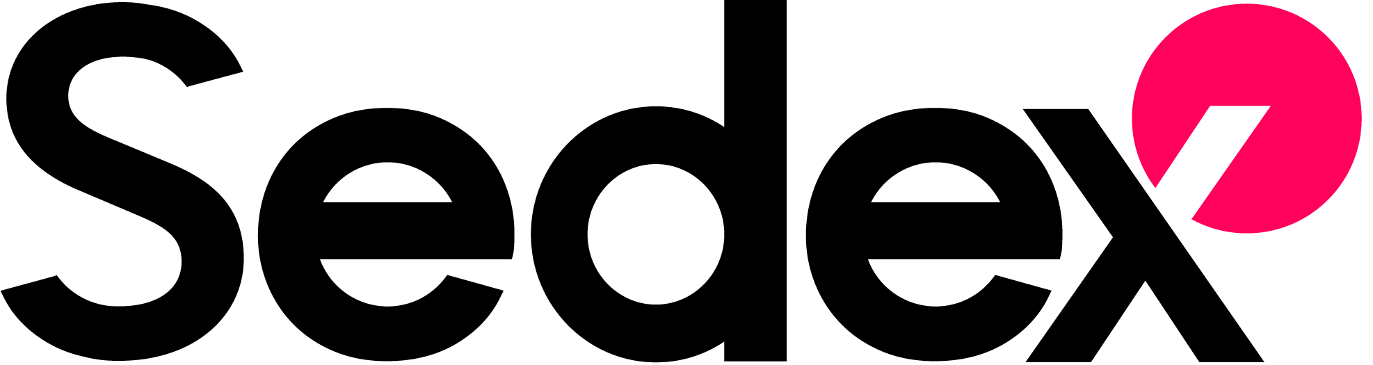 Schwarzer Schriftzug „SEAL“ neben einem pinkfarbenen Kreis mit weißem Pfeil.